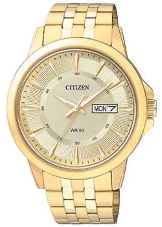 Японские наручные  мужские часы Citizen BF2013-56PE. Коллекция Basic