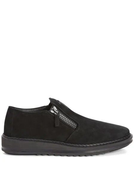 Giuseppe Zanotti лоферы Cooper с логотипом, черный