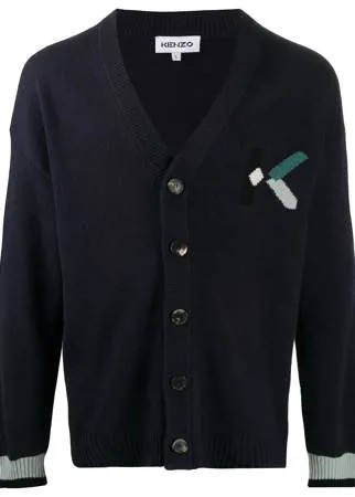 Kenzo кардиган с логотипом