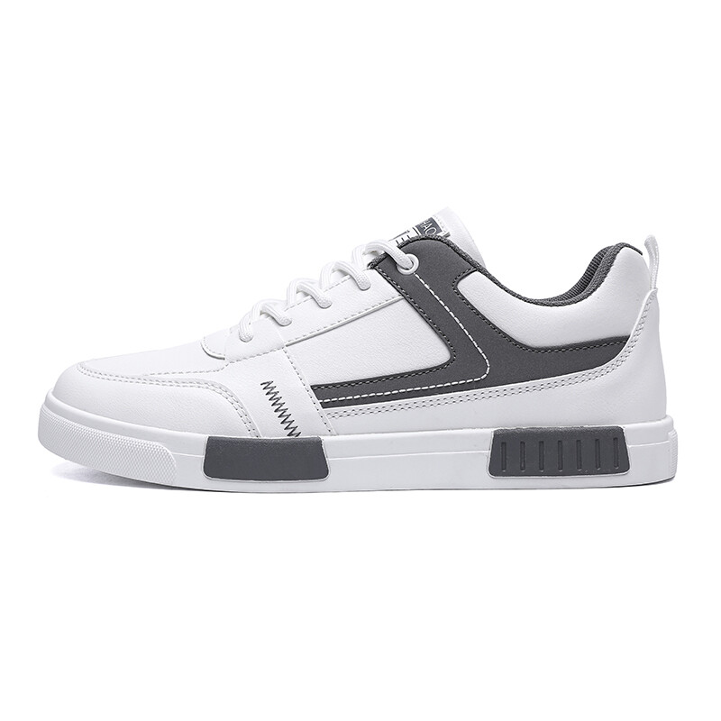 Кроссовки Flower Cobbler/PLAY COBBLER Skateboarding Shoes Unisex Low-top, белый/серый