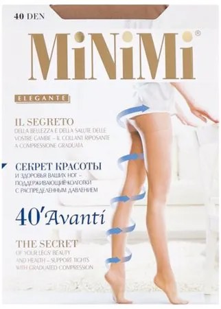 Колготки MiNiMi Avanti 40 den, размер 3-M, caramello (бежевый)