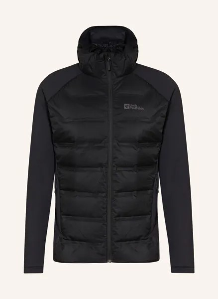 Куртка Jack Wolfskin TASMAN DOWN HYBRID, черный