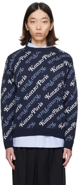 Синий свитер Paris VERDY Edition Kenzo