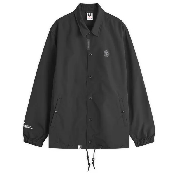 Спортивная куртка Aape Nylon Coach, черный