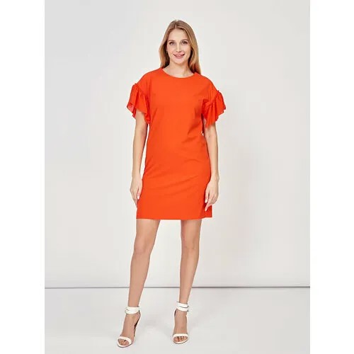 Платье размер 44, оранжевый
