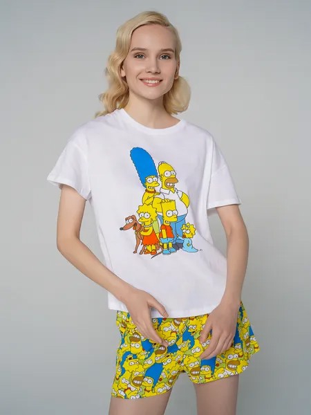 Пижама женская ТВОЕ 79463 белая XL