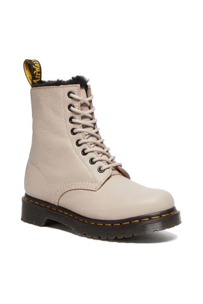 Ботильоны - Коричневый - Блок Dr. Martens, коричневый