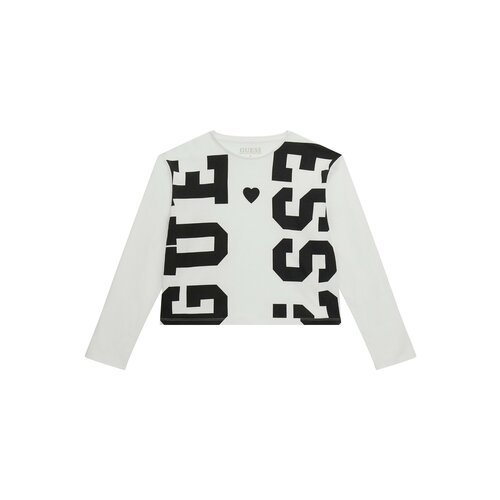 Лонгслив GUESS, размер 16 лет, белый