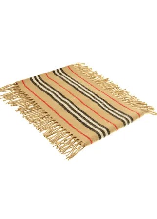 Кашемировый шарф с бахромой Burberry детский