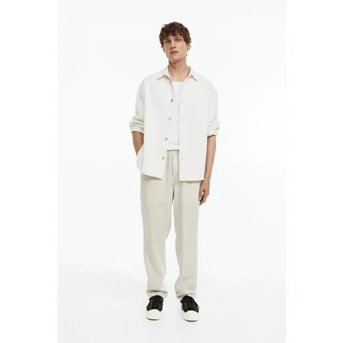 Брюки H&M, размер (52)XL, экрю
