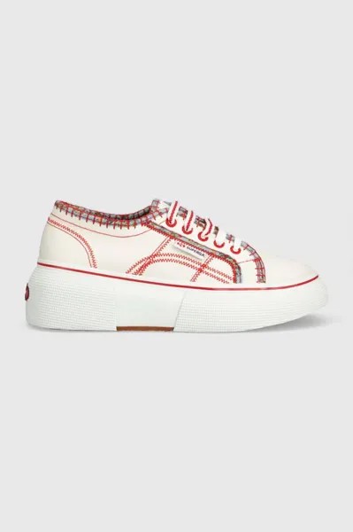 МАКС&Ко. кроссовки Supermax x Superga Max&Co., белый