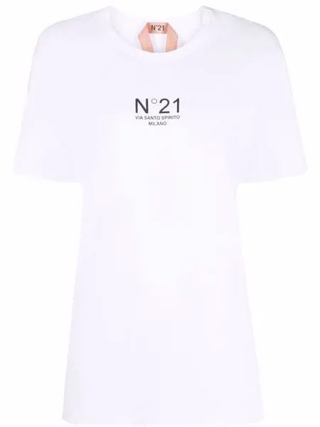 Nº21 футболка с логотипом