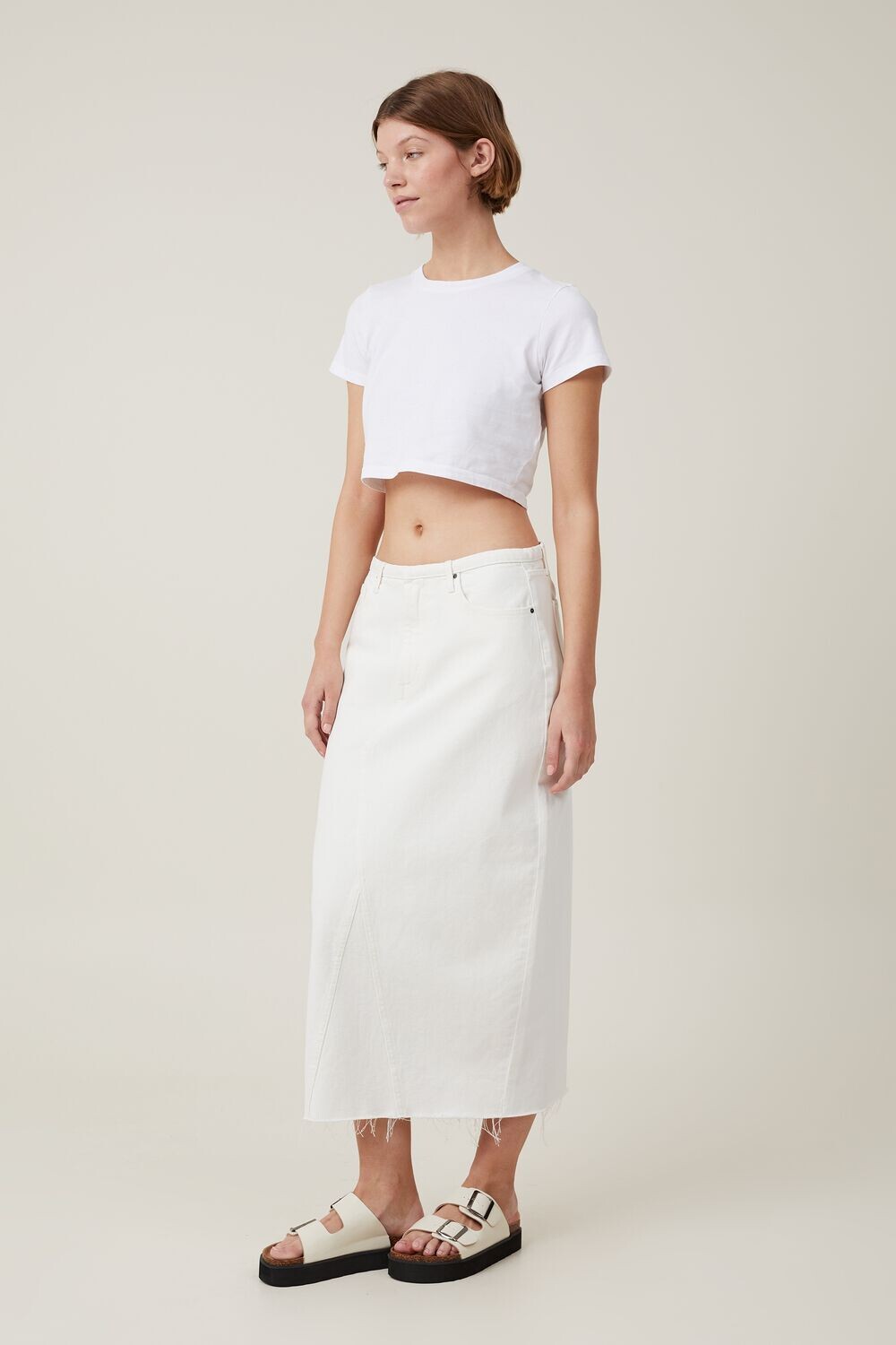 Джинсовая юбка макси Cotton On