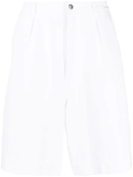 Raf Simons шорты по колено, белый