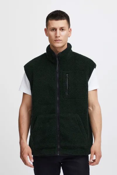 Утепленный жилет BLEND Fleece BHWaistcoat 20715799, зеленый