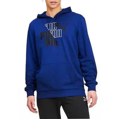 Puma Graphic Training Pullover Hoodie Mens Size S Повседневная верхняя одежда 587781-12