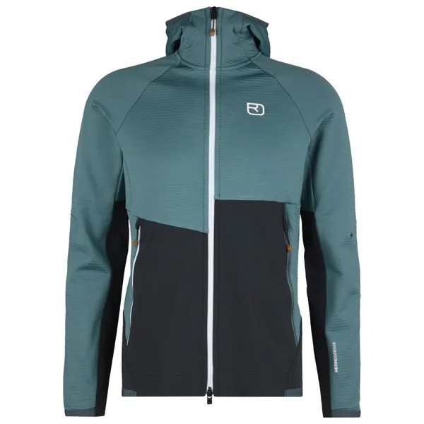 Флисовая жилетка Ortovox Fleece Rib Hoody, цвет Arctic Grey