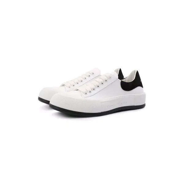 Текстильные кеды Deck Plimsoll Alexander McQueen