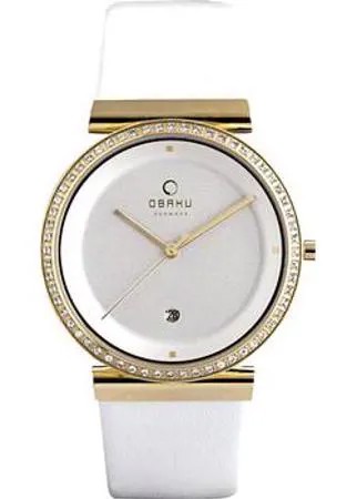 Fashion наручные  женские часы Obaku V137UFGIRW. Коллекция leather