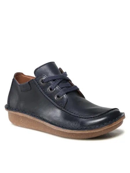 Полуботинки женские Clarks Funny Dream 261668184 синие 37 EU