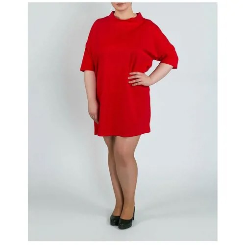Платье Stella Guardino, размер 52, красный