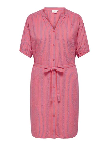 Платье-рубашка Only Carmakoma CARPENNA, цвет Pastel Red
