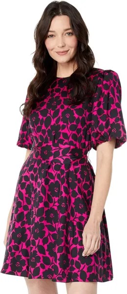 Платье Kate Spade New York Rosy Garden Tie Waist Dress, цвет Rosa Plum