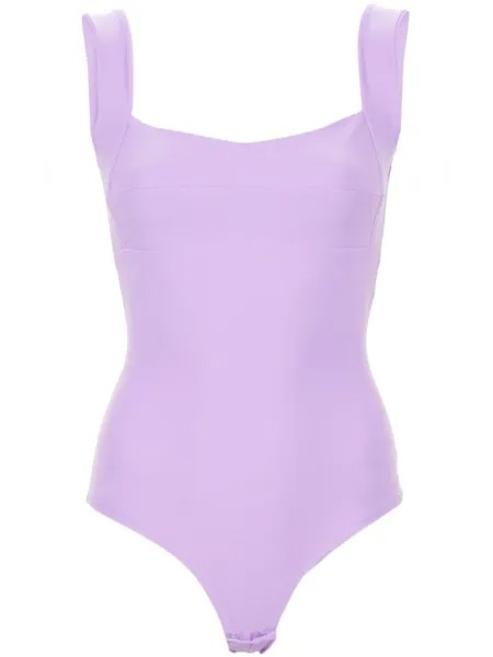 Atu Body Couture боди с квадратным вырезом, фиолетовый