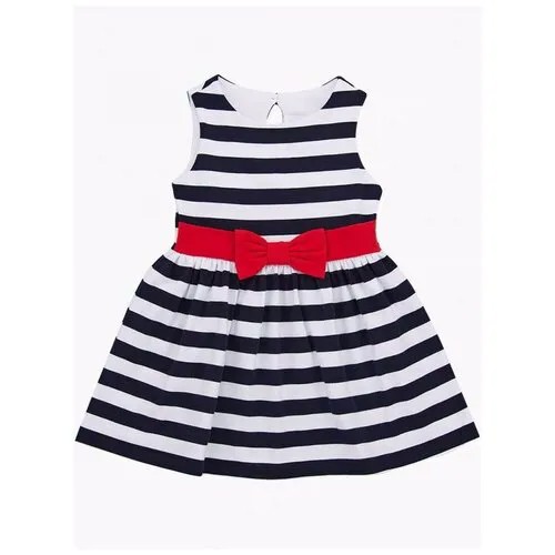 Платье Mini Maxi, модель 1372, цвет синий, размер 110