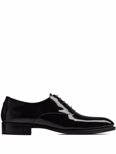 Saint Laurent оксфорды Adrien, черный