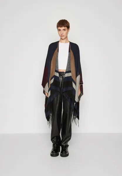 Пончо Vero Moda VMKENNA PONCHO, цвет winetasting