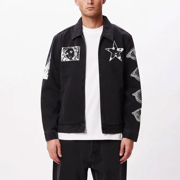 Куртка OBEY Obey Dreams Jacket Dusty Black 2022