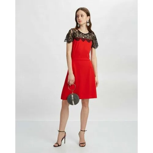 Платье INCITY, размер 46(170-92-98), красный