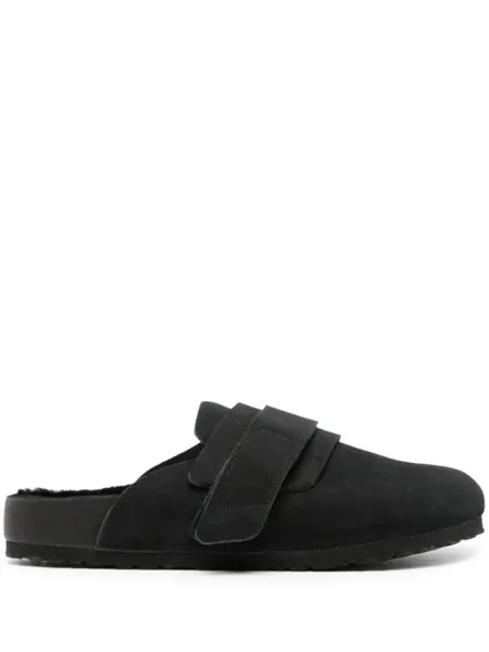 Birkenstock слиперы Nagoya из коллаборации с Tekla, черный