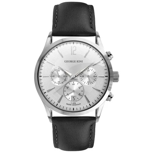 Наручные часы GEORGE KINI Classic, белый, серебряный