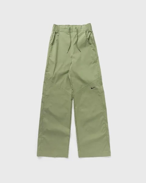 Спортивные штаны Nike W Sportswear Essentials Woven High-Rise Trousers, цвет oil green/black