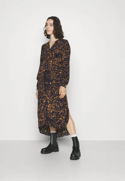 Летнее платье Vero Moda, коричневый