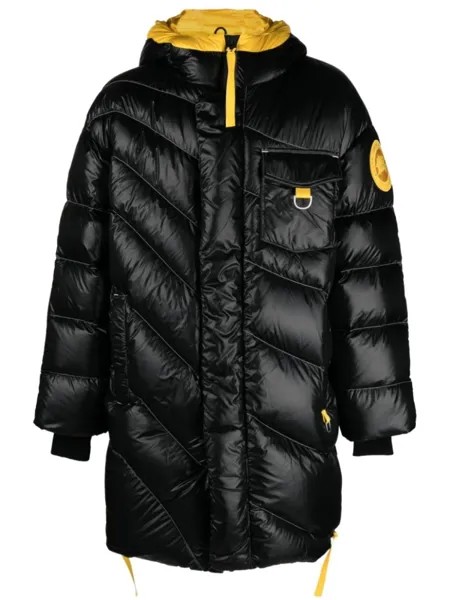 Canada Goose стеганый пуховик с капюшоном из коллаборации с Pyer Moss, черный