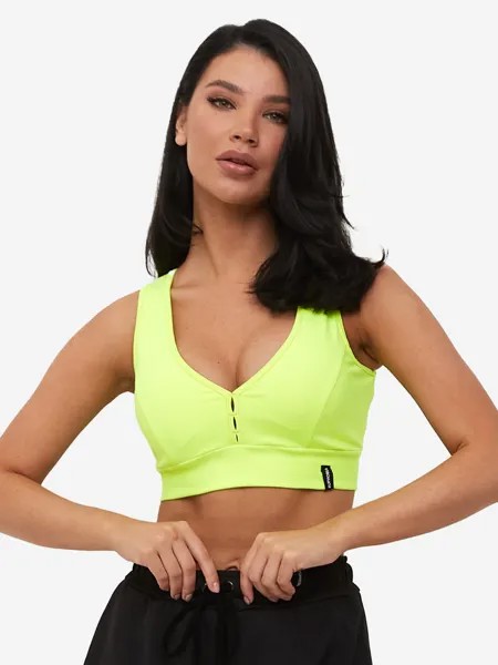 Топ Classic Cropped Total Green Fluo, Зеленый