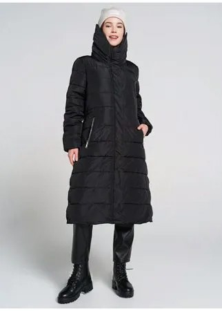 Пальто на синтепоне_ ТВОЕ A6562 размер S, черный, WOMEN