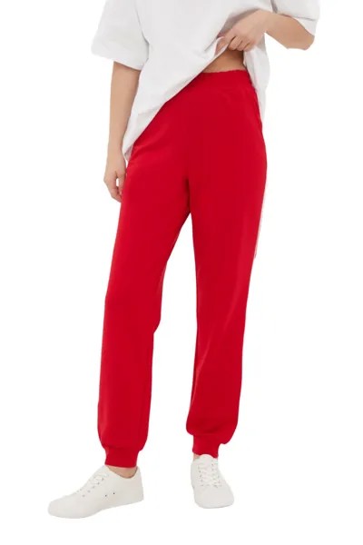 Спортивные брюки женские Finn Flare FBC13059 красные 2XL