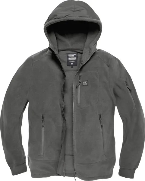 Куртка Vintage Industries Lanford Polar Fleece, серая