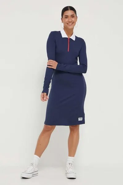 Платье Фила Fila, темно-синий