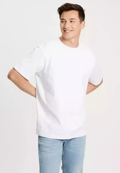 Базовая футболка Cross Jeans, белый