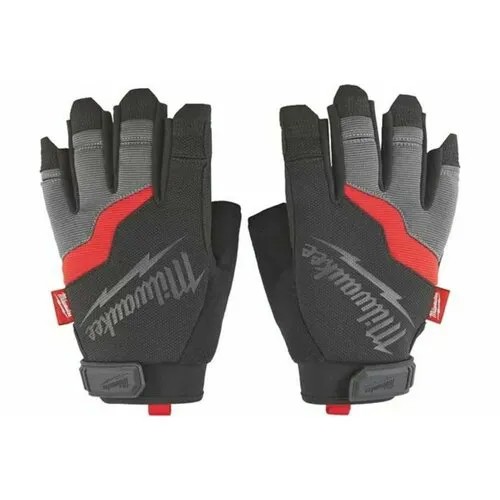 Перчатки Milwaukee, размер 10, красный, серый
