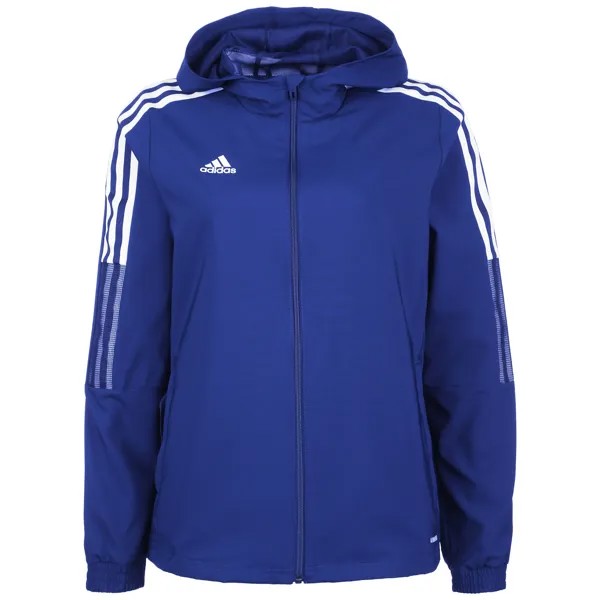 Спортивная куртка adidas Performance Windbreaker Tiro 21, цвет blau / weiß