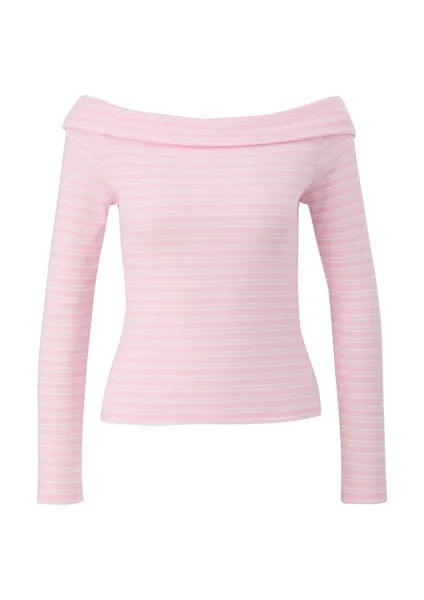 Лонгслив Qs, цвет Pitaya/Pastel Pink