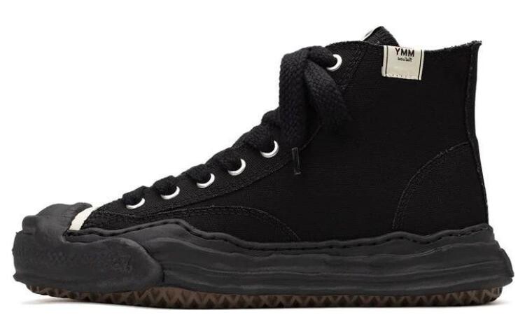 Кроссовки MIHARA YASUHIRO Maison MIHARA YASUHIRO Hank OG Sole Canvas Hi Black, черный