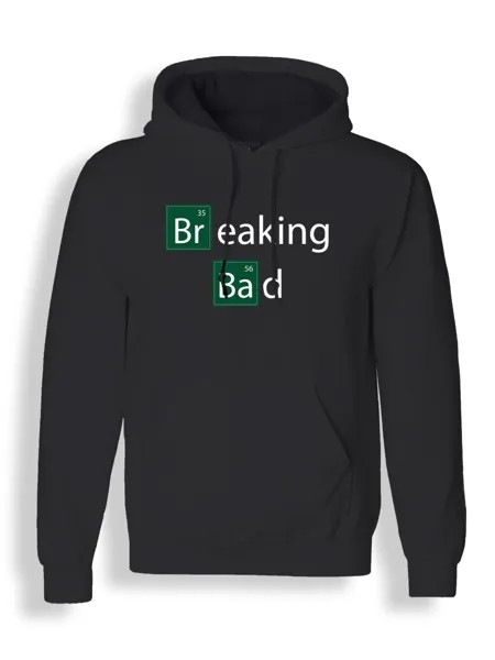 Худи унисекс СувенирShop Во все тяжкие/Breaking Bad/Хайзенберг 8 черное M