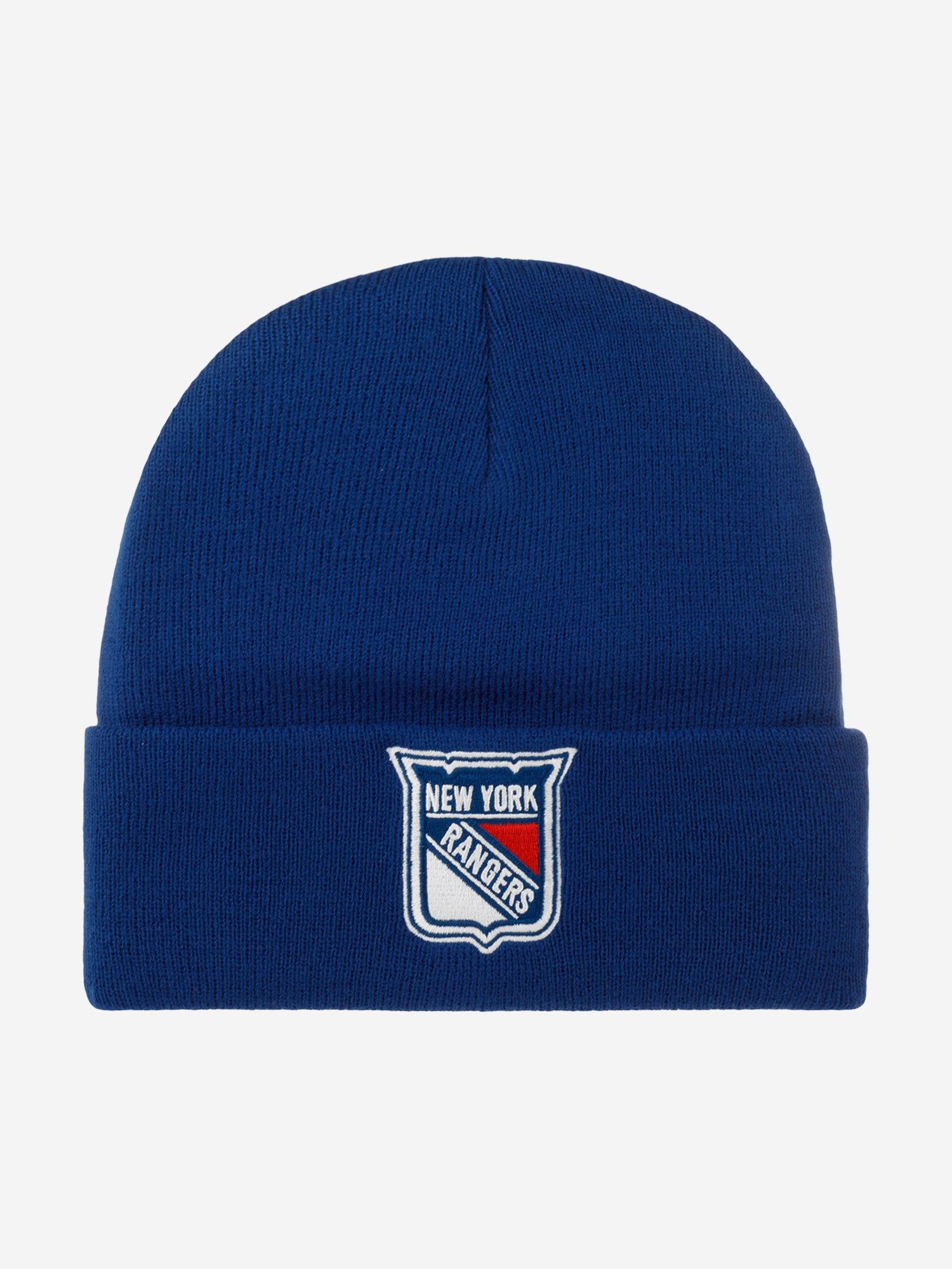 Шапка с отворотом MITCHELL NESS EU175-TEAMTALK-BLU New York Rangers NHL (синий), Синий